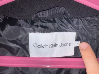 Chaqueta Calvin Klein Jeans Negra Mujer