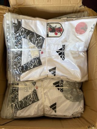 Camiseta Japón 24 polo blanco edición especial. xL