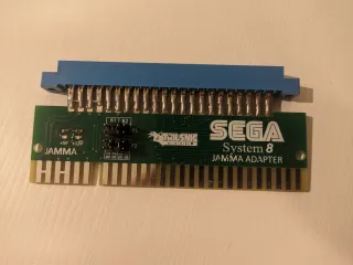 Adaptador JAMMA SEGA System 8 con remapper