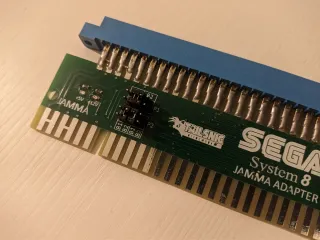 Adaptador JAMMA SEGA System 8 con remapper