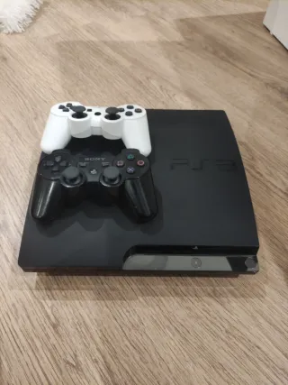 PS3 Slim + 2 Mandos + 5 Juegos