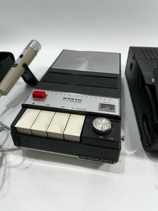 Grabadora Sanyo M-26 Cassette Vintage