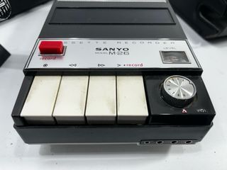 Grabadora Sanyo M-26 Cassette Vintage