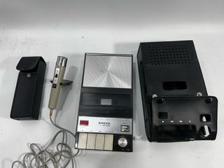 Grabadora Sanyo M-26 Cassette Vintage