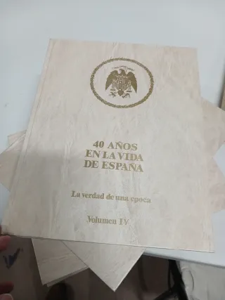 40 años de la vida española. 5 tomos