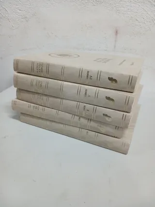 40 años de la vida española. 5 tomos