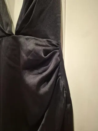 Vestido Negro Corto Halter