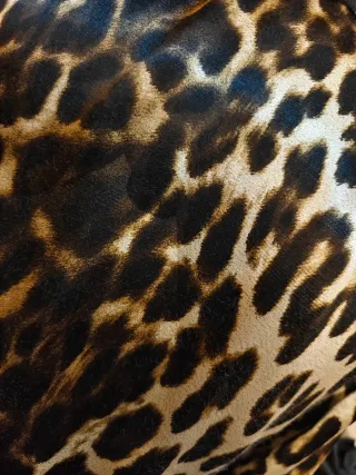 CAMISA FRUNCES SATINADA ESTAMPADO ANIMAL ZARA