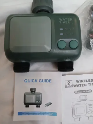 Temporizador Agua WiFi 2 Salidas