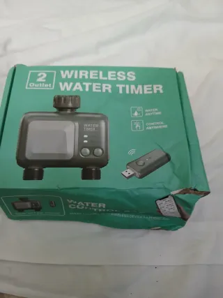 Temporizador Agua WiFi 2 Salidas