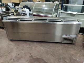 Botellero 5 puertas acero inoxidable