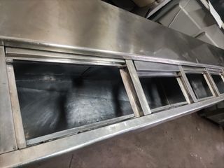 Botellero 5 puertas acero inoxidable