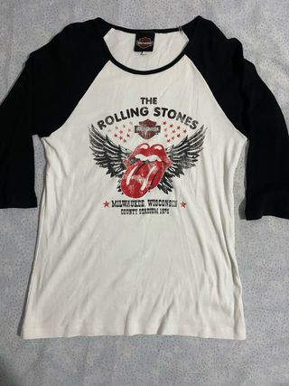 Camiseta Harley Davidson Rolling Stones