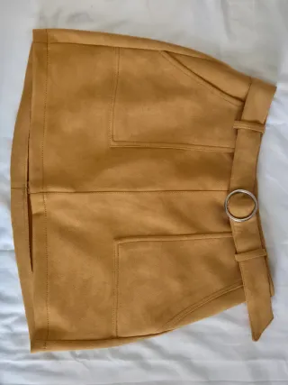 Falda Bershka Terciopelo