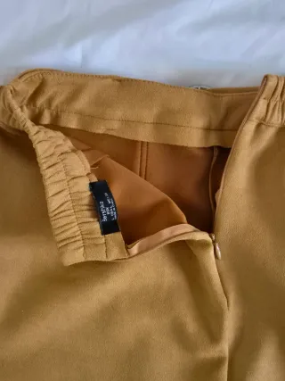 Falda Bershka Terciopelo