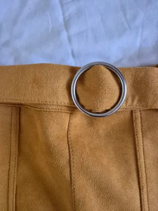 Falda Bershka Terciopelo