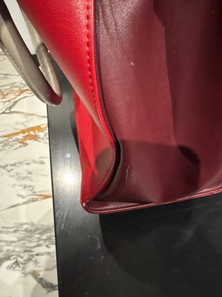 Bolso Valentino Rojo y Dorado Grande