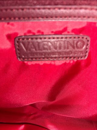 Bolso Valentino Rojo y Dorado Grande