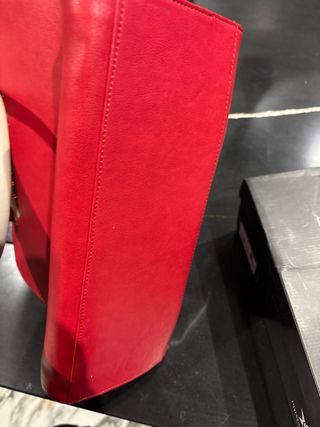 Bolso Valentino Rojo y Dorado Grande