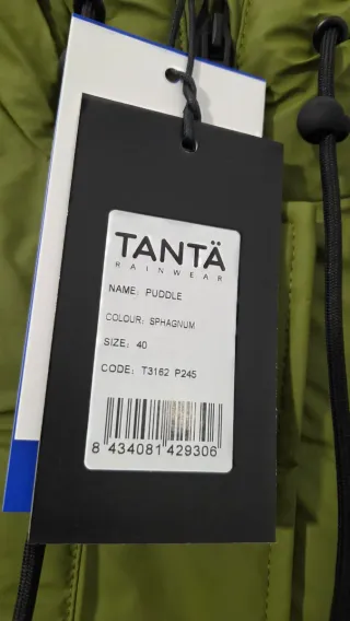 Abrigo Tanta verde talla 40