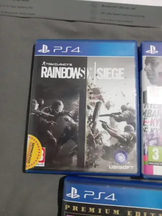 Juegos PS4: GTA V, R6 Siege, FIFA 21