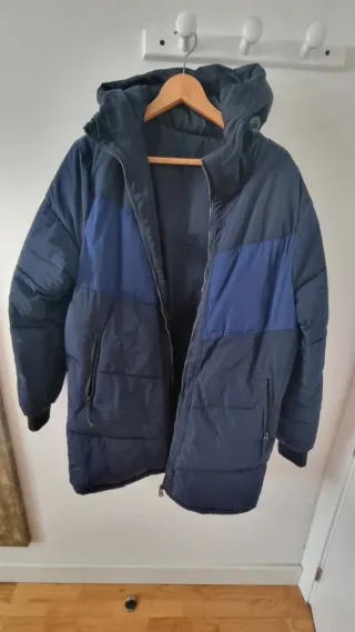 Parka acolchada Springfield azul marino