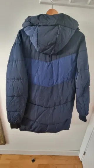 Parka acolchada Springfield azul marino