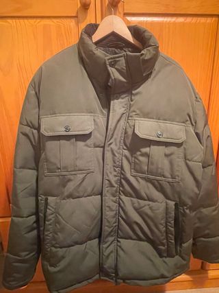 Chaquetón caballero verde oliva