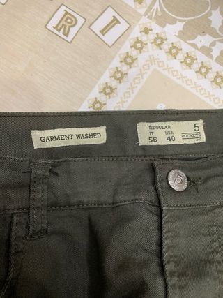 Pantaloni Garment Washed XXXL
