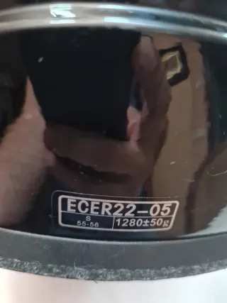 Casco Moto LS2 Negro Brillante