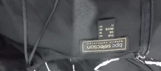 Vestido Bpc Selección floral negro