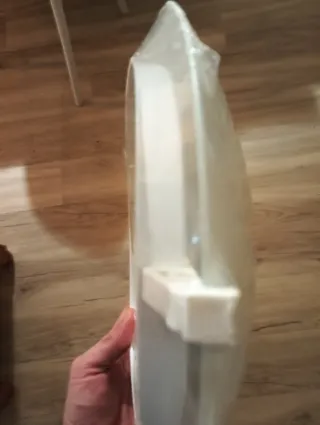 Plafón de techo redondo en cristal opal