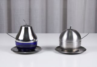 Set Mela e Pera Morinox acciaio inox Italia '70