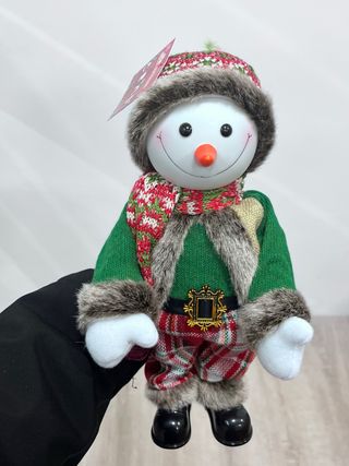 Muñeco de nieve con música