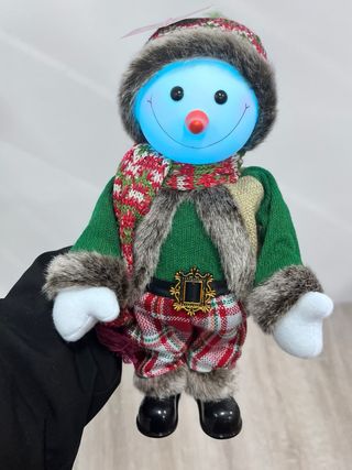 Muñeco de nieve con música