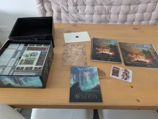 Tainted Grail Juego de Mesa versión Kickstarter