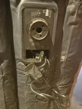 Colchón inflable de tela