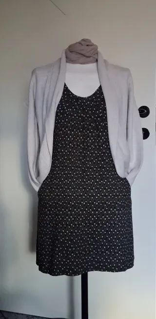 Vestito donna maglina fantasia