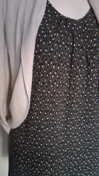 Vestito donna maglina fantasia