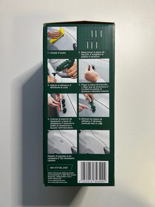 Set Reparación Abolladuras Parkside 21 Piezas