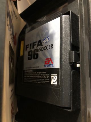 Lote Juegos Sega Mega Drive: Sonic, NHL 96, FIFA96