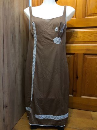 Camisón vintage encaje blanco