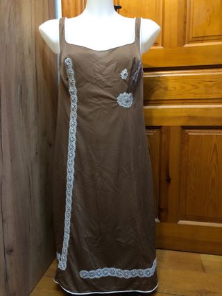 Camisón vintage encaje blanco