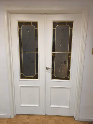 Puertas interiores lacadas blanco