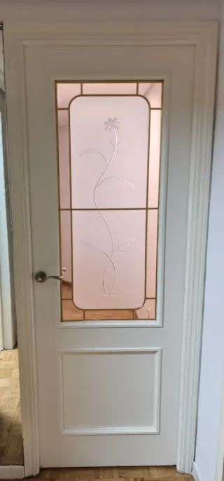 Puertas interiores lacadas blanco