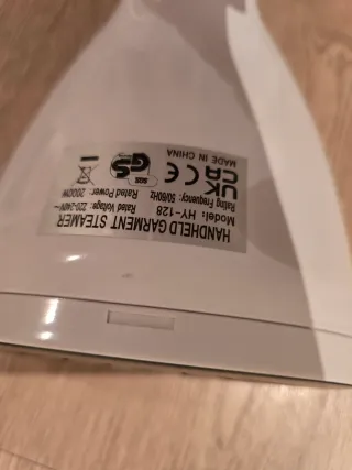 Plancha de vapor portátil