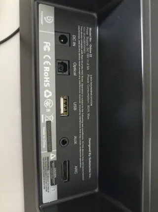 Barra de Sonido Televisión Bomaker Odín 2 Negra