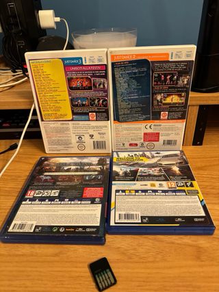 Lotto 5 giochi Wii, PS4, Switch