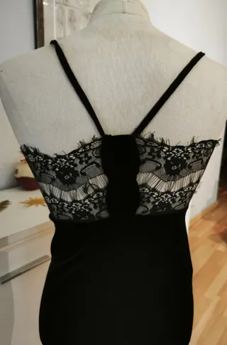 Camisónes Terciopelo Negro
