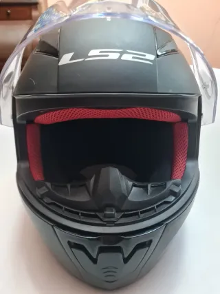 Casco Moto LS2 Negro Mate